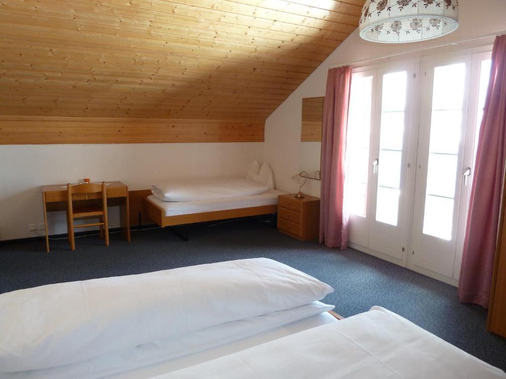 Berghaus Maennlichen Hotel Гринделвалд Стая снимка